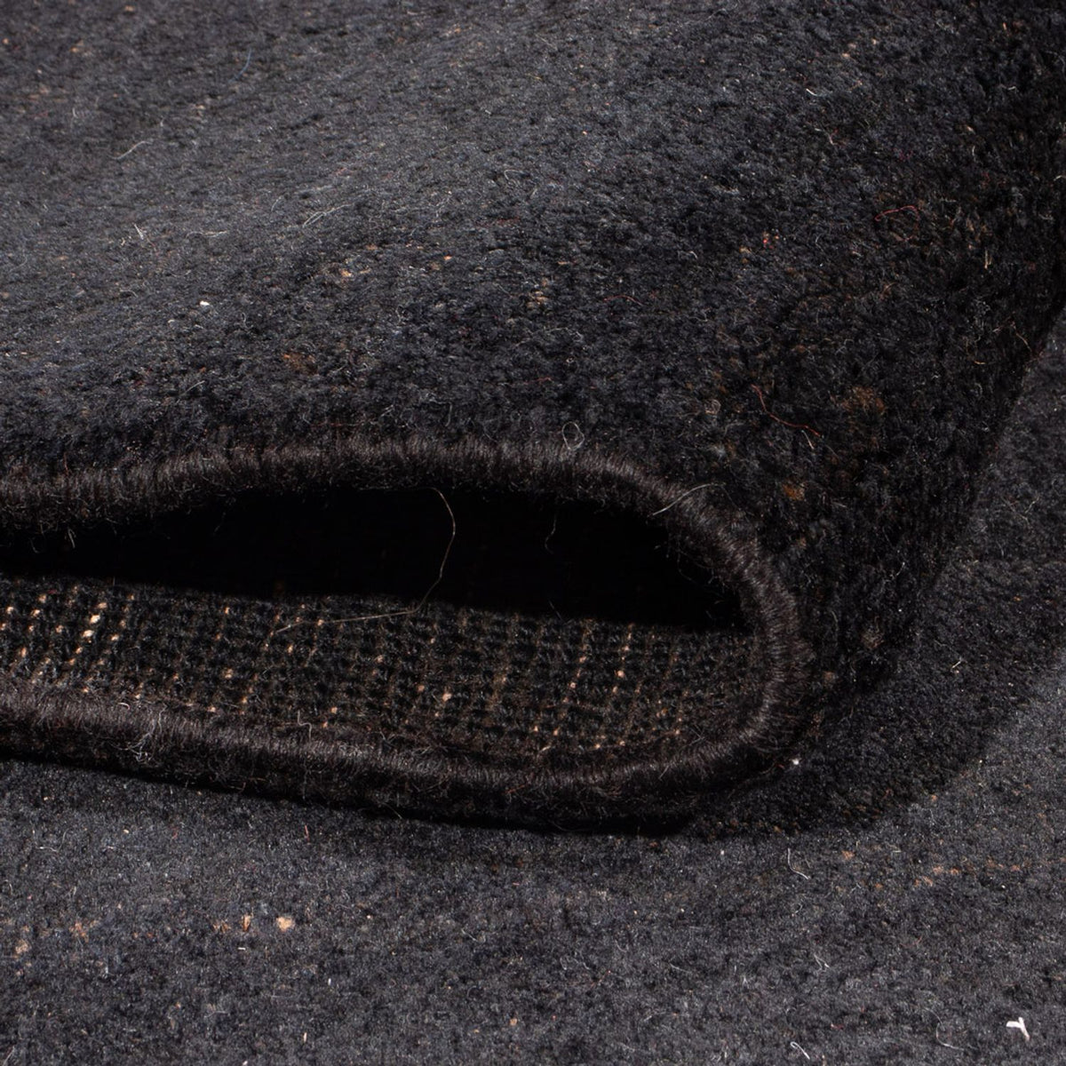 Gabbeh Teppich - Perser - 284 x 200 cm - schwarz