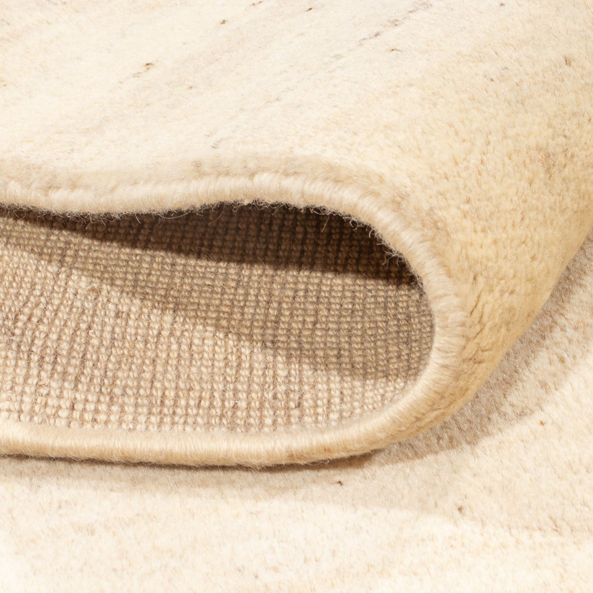 Gabbeh Teppich - Perser quadratisch  - 192 x 197 cm - creme