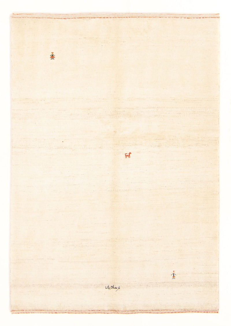 Gabbeh Teppich - Perser - 187 x 140 cm - creme