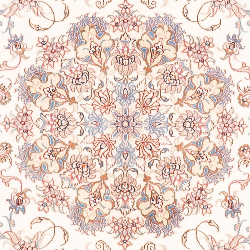 Dywan perski - Tabriz - 201 x 148 cm - kremowy