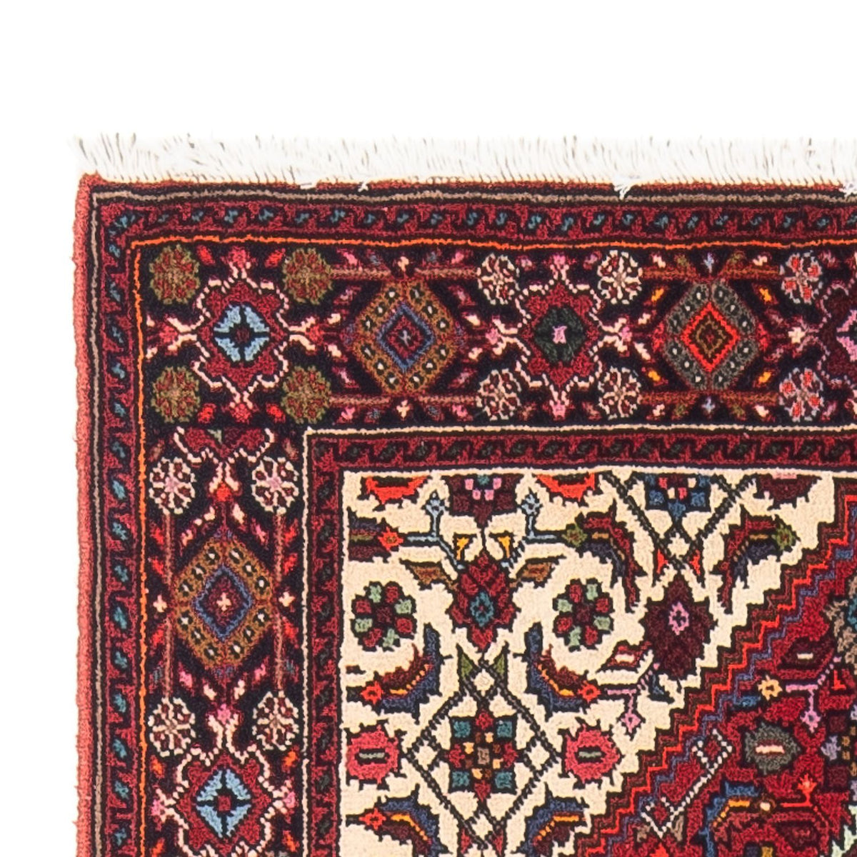 Perski dywan - Nomadyczny - 123 x 86 cm - kremowy