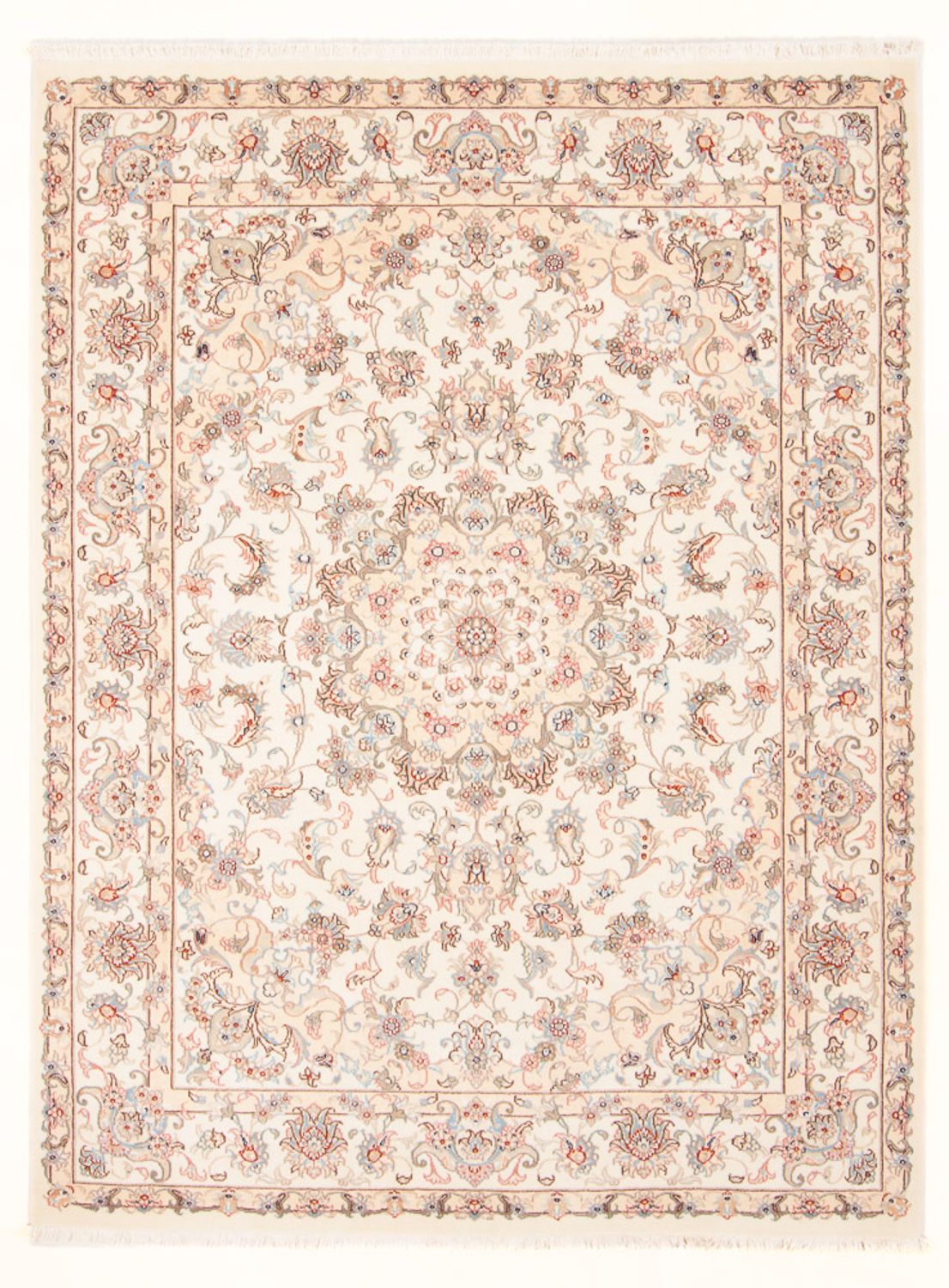 Perserteppich - Täbriz - Royal - 203 x 150 cm - creme