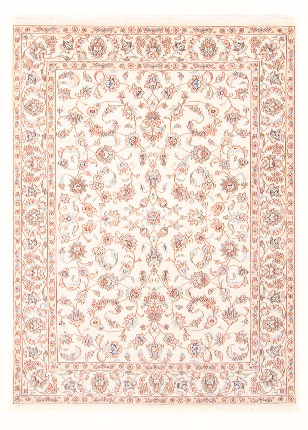 Perserteppich - Täbriz - Royal - 205 x 148 cm - creme