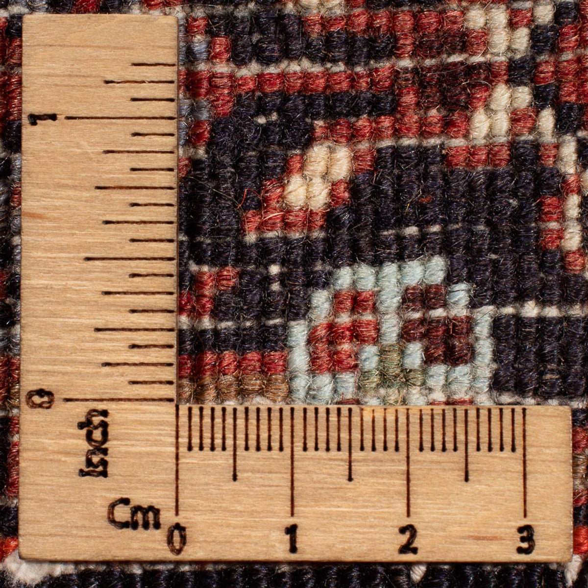 Perski dywan - Nomadyczny - 72 x 48 cm - czerwony