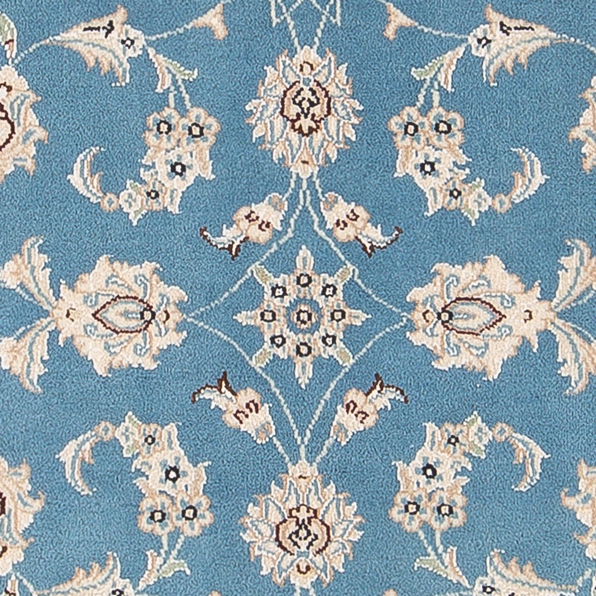 Dywan perski - Nain - Premium - 120 x 80 cm - jasnoniebieski