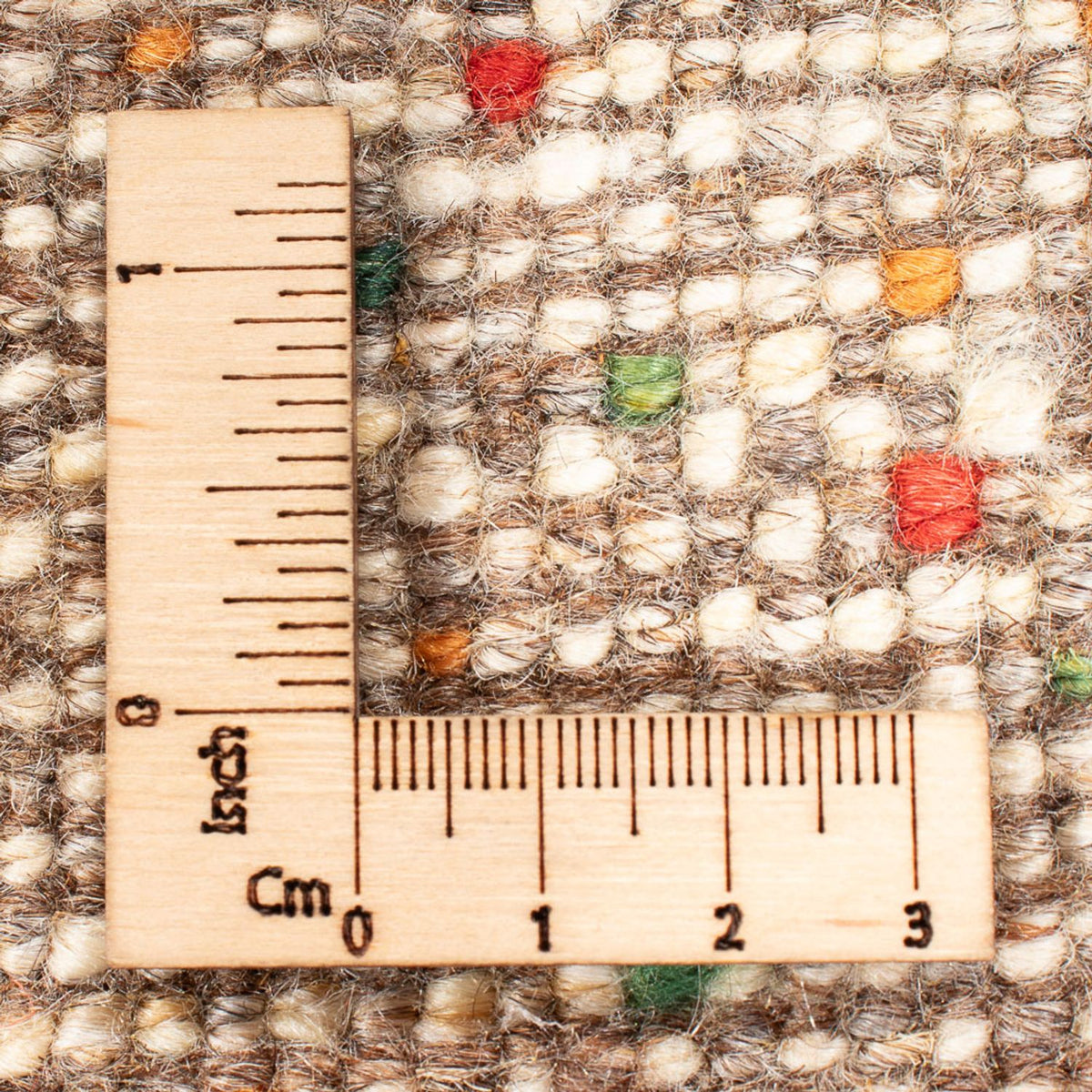 Gabbeh Teppich - Perser - 202 x 157 cm - natur