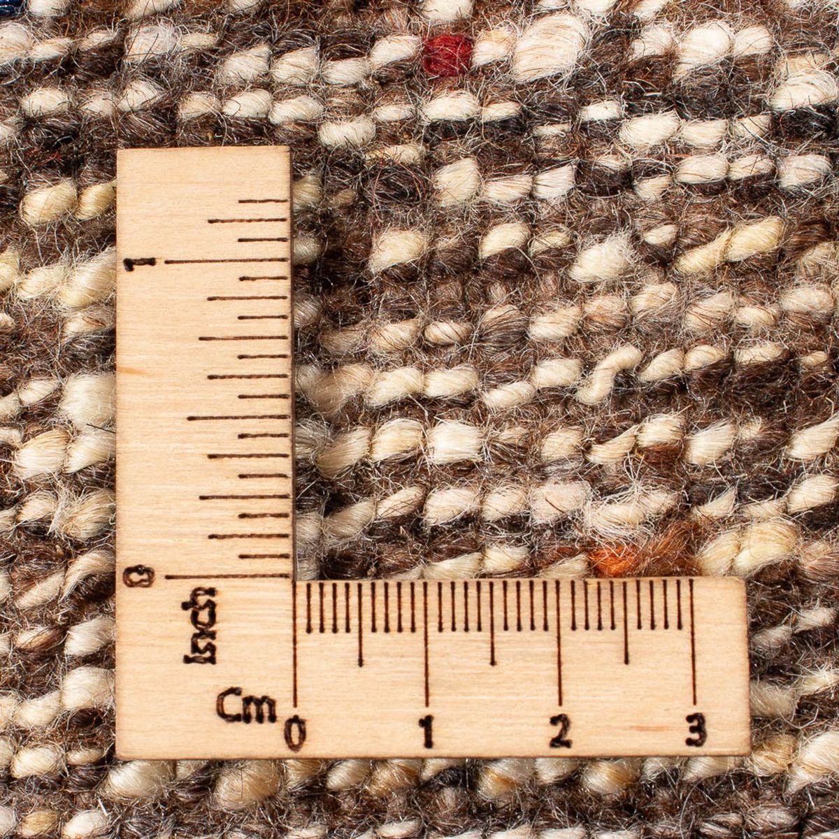 Gabbeh Teppich - Perser - 202 x 155 cm - natur