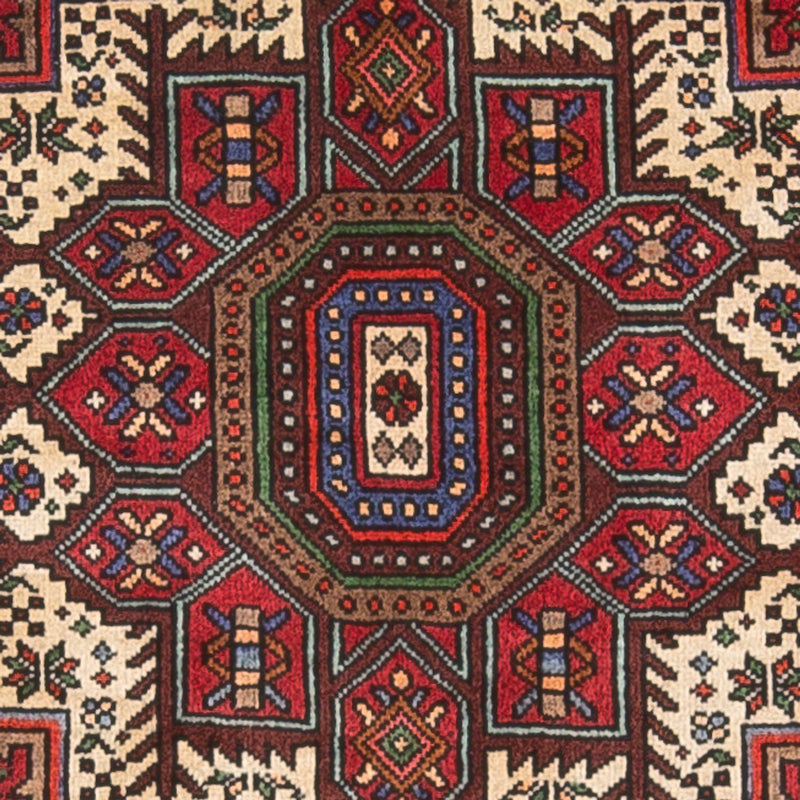 Perski dywan - Nomadyczny - 122 x 77 cm - czerwony