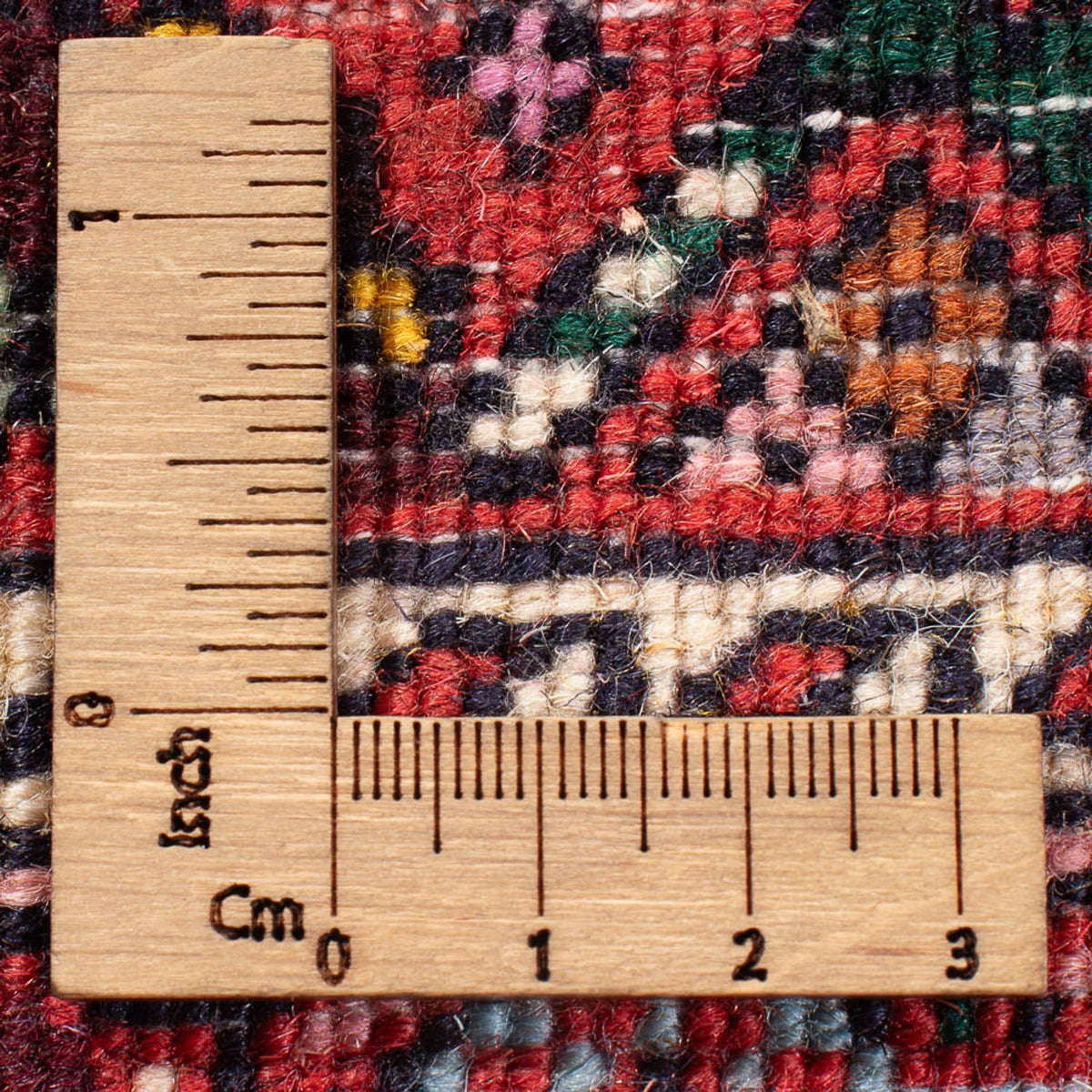 Perski dywan - Nomadyczny - 133 x 75 cm - kremowy