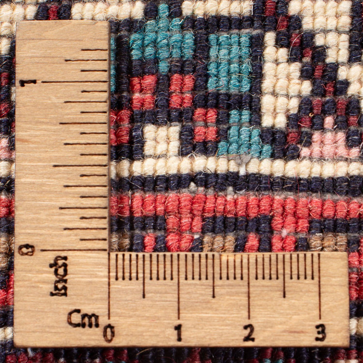 Perski dywan - Nomadyczny - 124 x 77 cm - kremowy