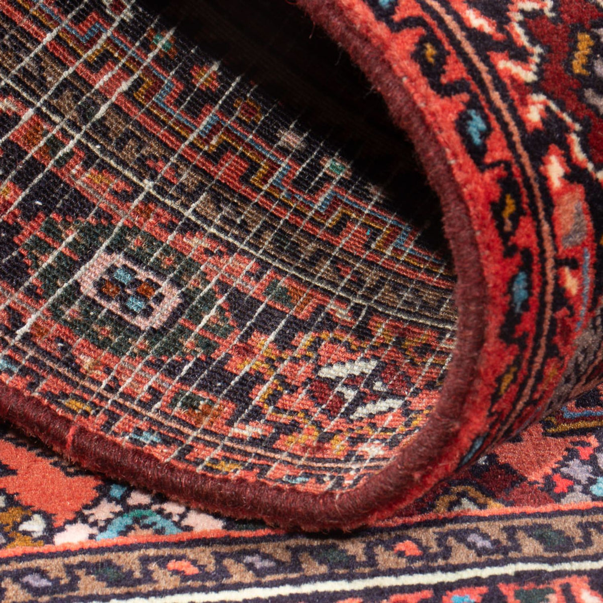 Perski dywan - Nomadyczny - 123 x 77 cm - czerwony