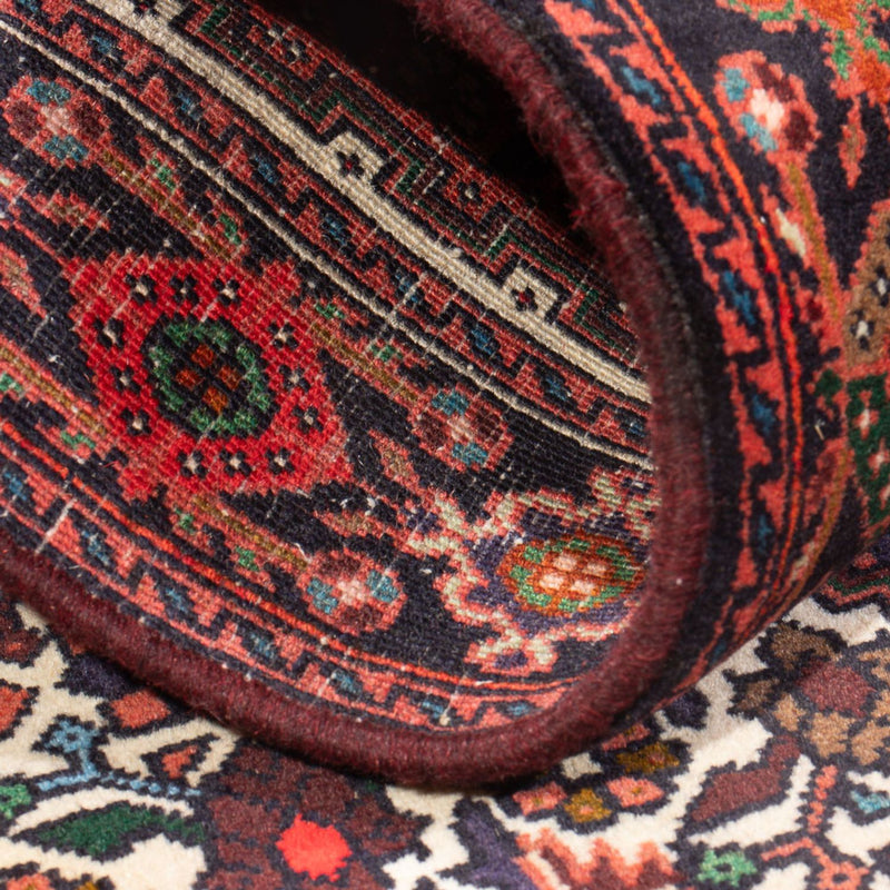 Perski dywan - Nomadyczny - 124 x 77 cm - ciemna czerwień