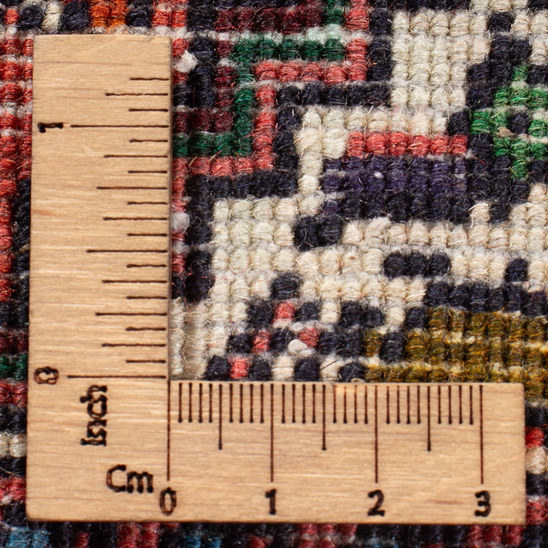 Perski dywan - Nomadyczny - 124 x 77 cm - ciemna czerwień