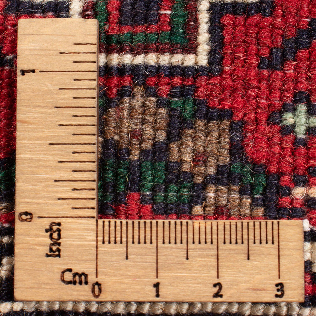 Perski dywan - Nomadyczny - 137 x 78 cm - czerwony