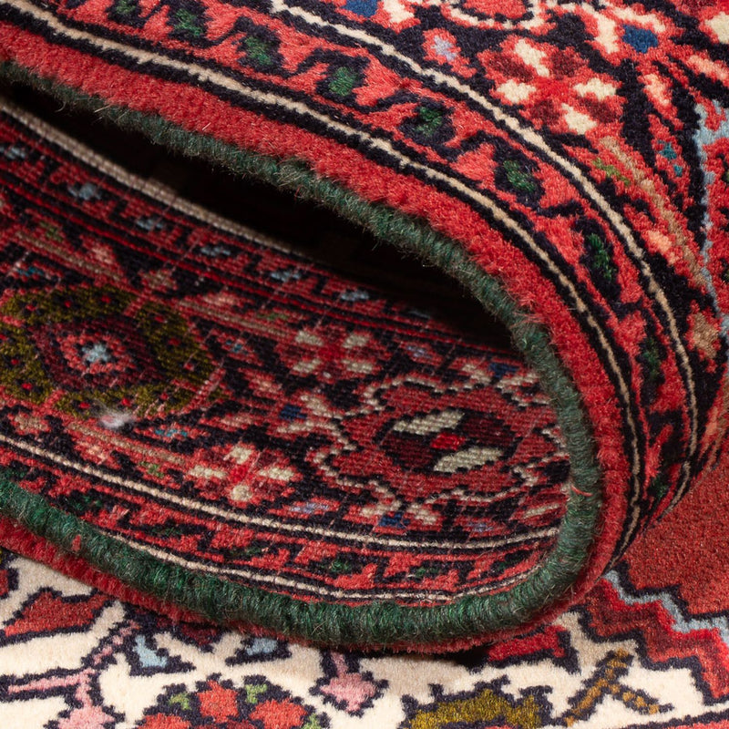 Perski dywan - Nomadyczny - 128 x 70 cm - kremowy