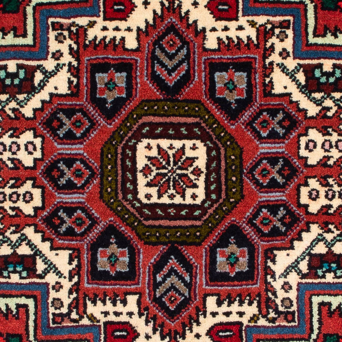 Perski dywan - Nomadyczny - 90 x 60 cm - kremowy