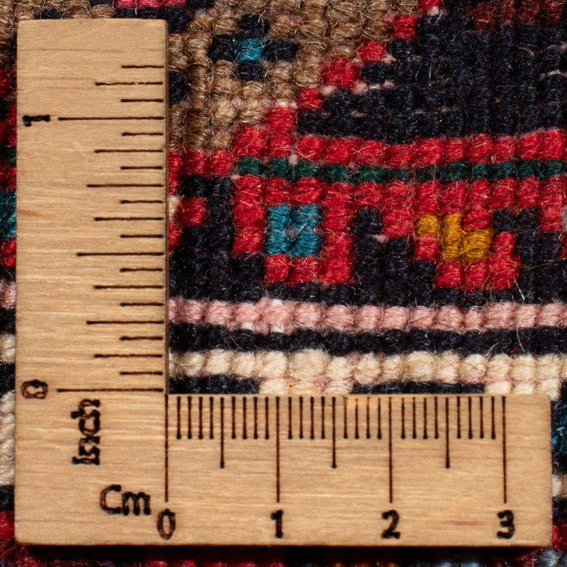 Perski dywan - Nomadyczny - 87 x 60 cm - czerwony