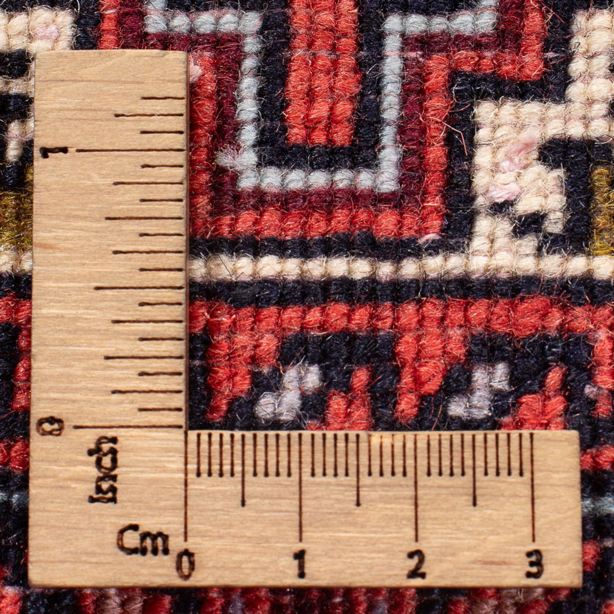 Perski dywan - Nomadyczny - 123 x 82 cm - ciemna czerwień