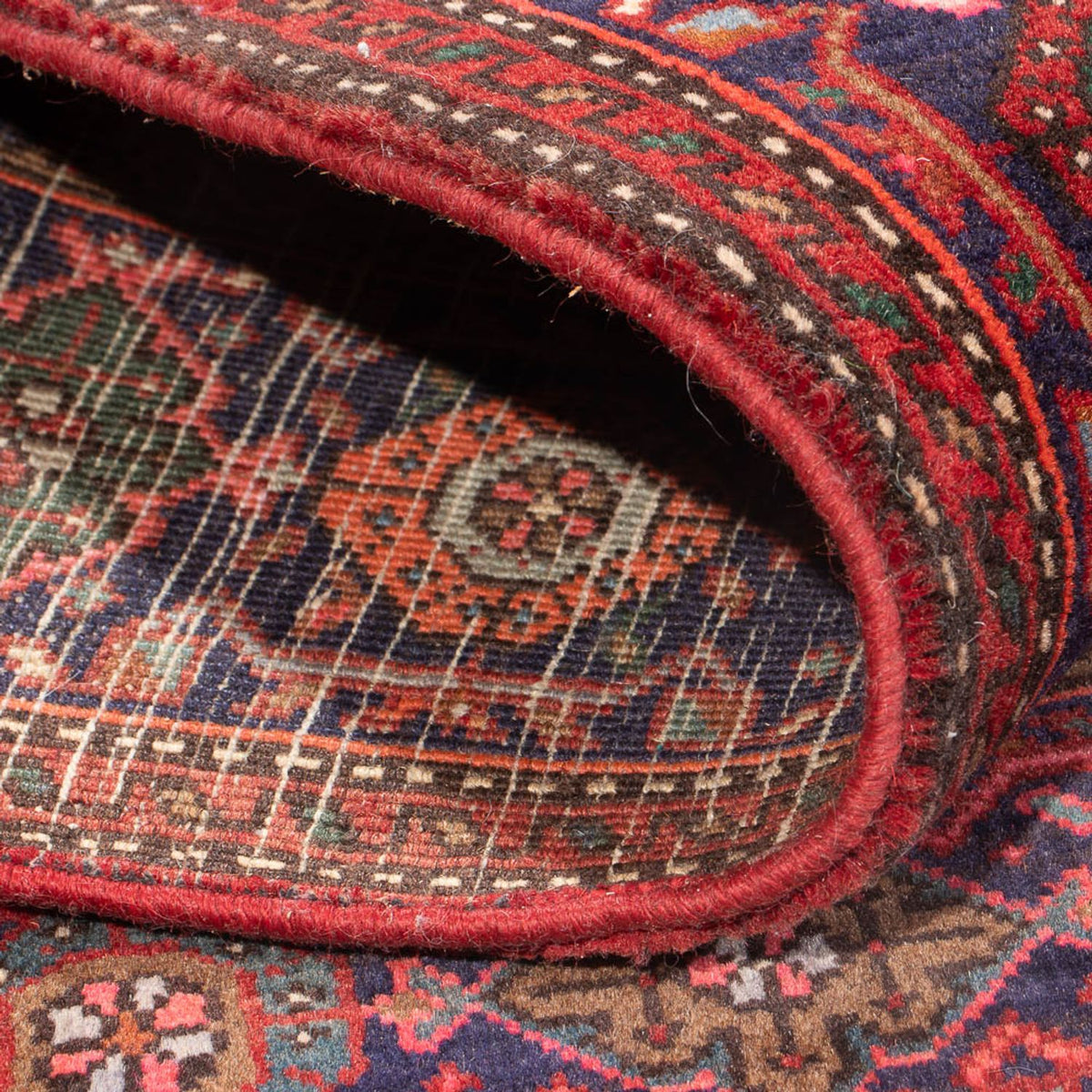 Perski dywan - Nomadyczny - 125 x 78 cm - ciemna czerwień