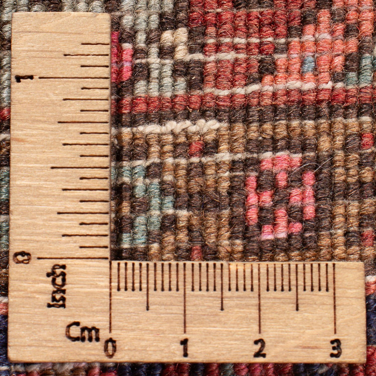 Perski dywan - Nomadyczny - 125 x 78 cm - ciemna czerwień