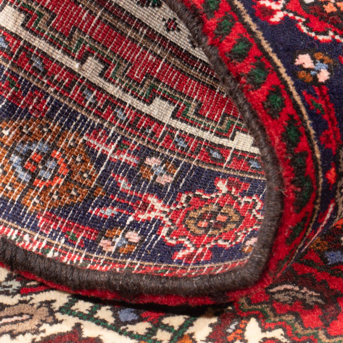 Perski dywan - Nomadyczny - 125 x 78 cm - kremowy