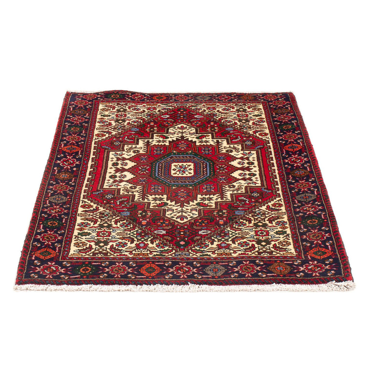 Perski dywan - Nomadyczny - 125 x 78 cm - kremowy