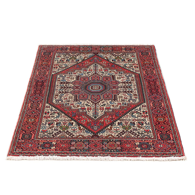 Perski dywan - Nomadyczny - 124 x 70 cm - kremowy