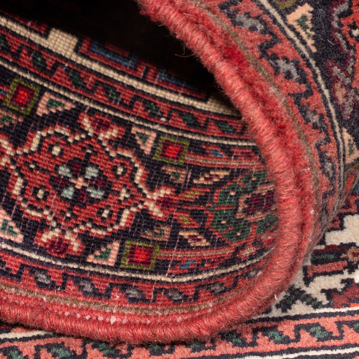 Perski dywan - Nomadyczny - 118 x 82 cm - kremowy