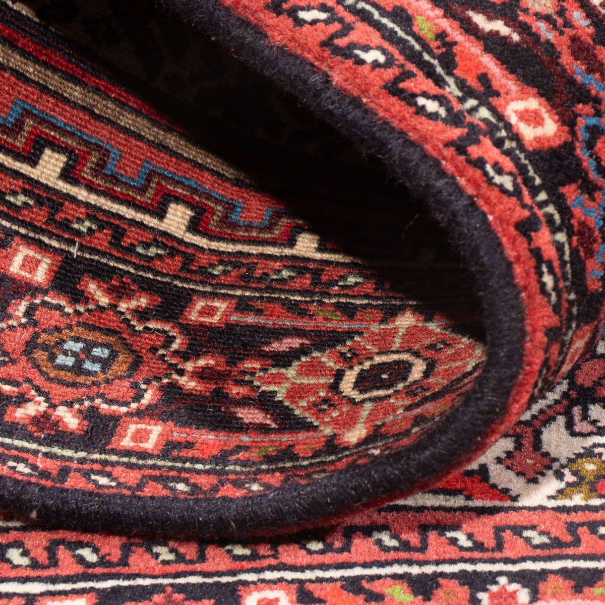 Perski dywan - Nomadyczny - 125 x 75 cm - kremowy