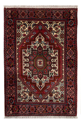 Perski dywan - Nomadyczny - 93 x 62 cm - czerwony
