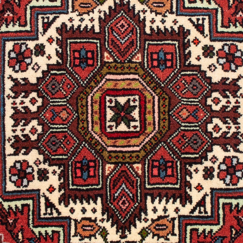 Perski dywan - Nomadyczny - 92 x 60 cm - kremowy