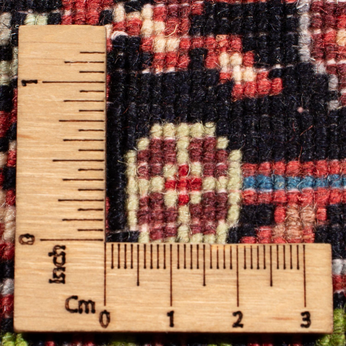 Perski dywan - Nomadyczny - 92 x 60 cm - kremowy