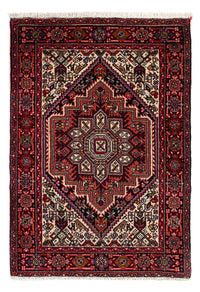 Perski dywan - Nomadyczny - 80 x 52 cm - kremowy