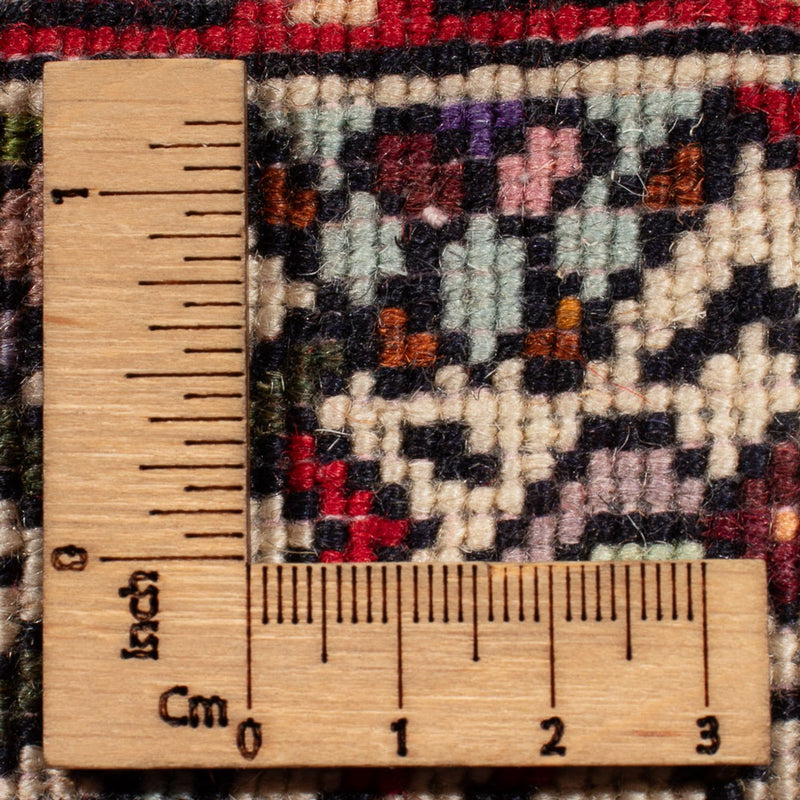 Perski dywan - Nomadyczny - 80 x 52 cm - kremowy