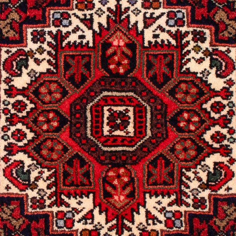 Perski dywan - Nomadyczny - 69 x 50 cm - kremowy