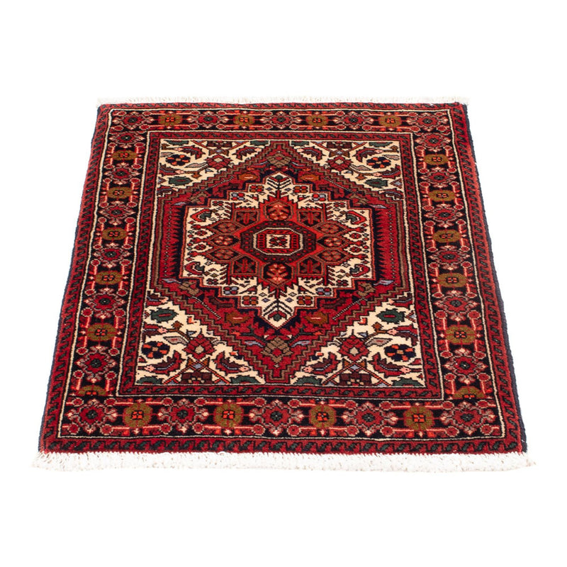 Perski dywan - Nomadyczny - 69 x 50 cm - kremowy