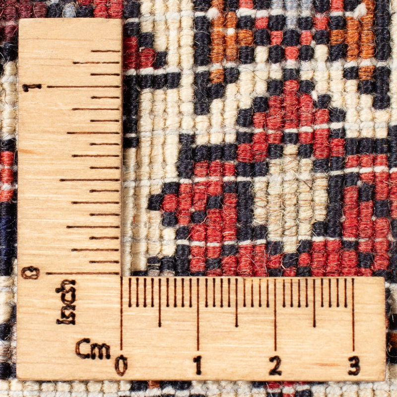 Perski dywan - Nomadyczny - 69 x 50 cm - kremowy