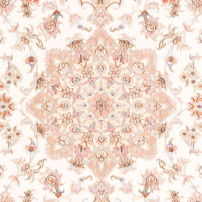 Dywan perski - Tabriz - 202 x 150 cm - kremowy