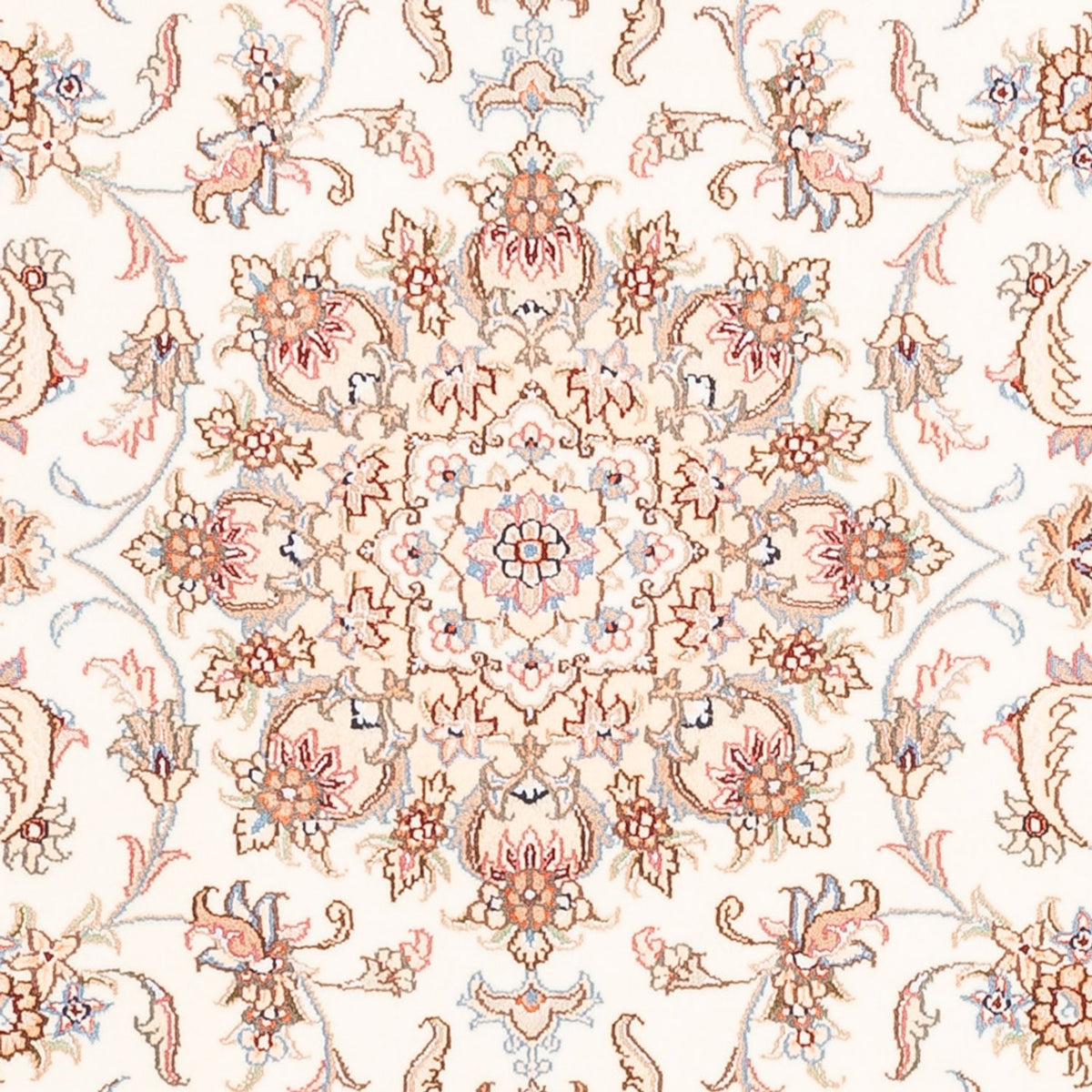 Dywan perski - Tabriz - 178 x 121 cm - kremowy