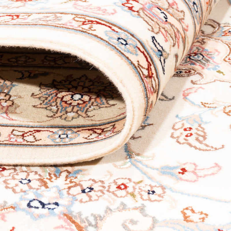 Dywan perski - Tabriz - 178 x 121 cm - kremowy