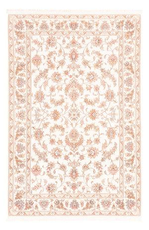 Dywan perski - Tabriz - 184 x 117 cm - kremowy