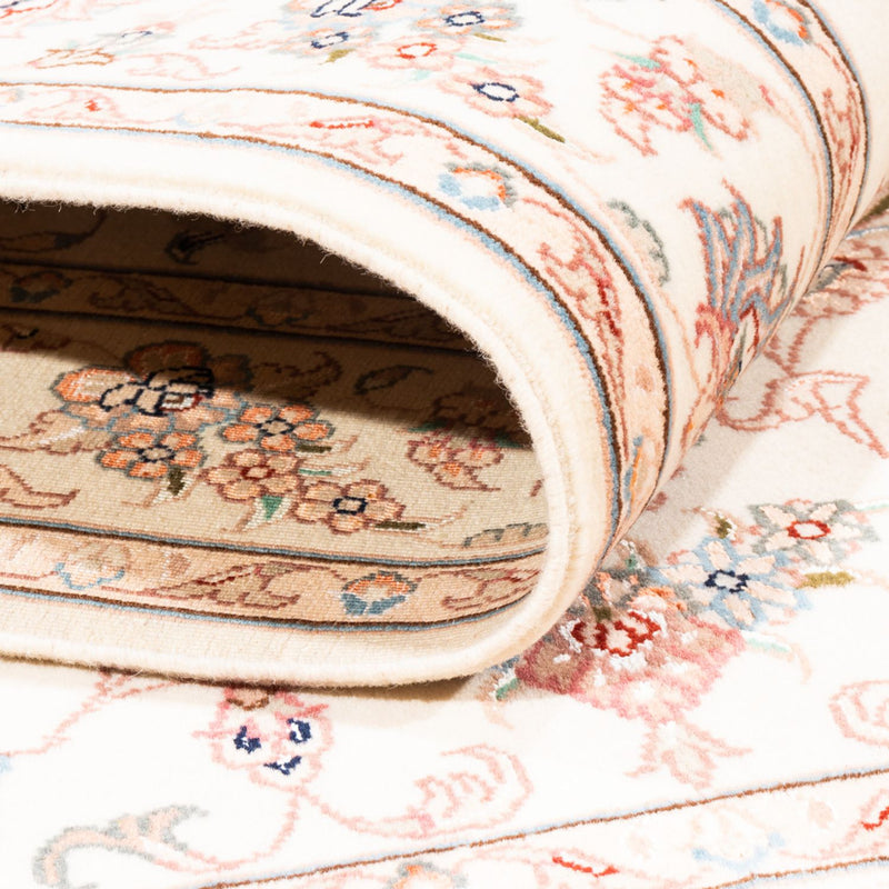 Dywan perski - Tabriz - 184 x 117 cm - kremowy