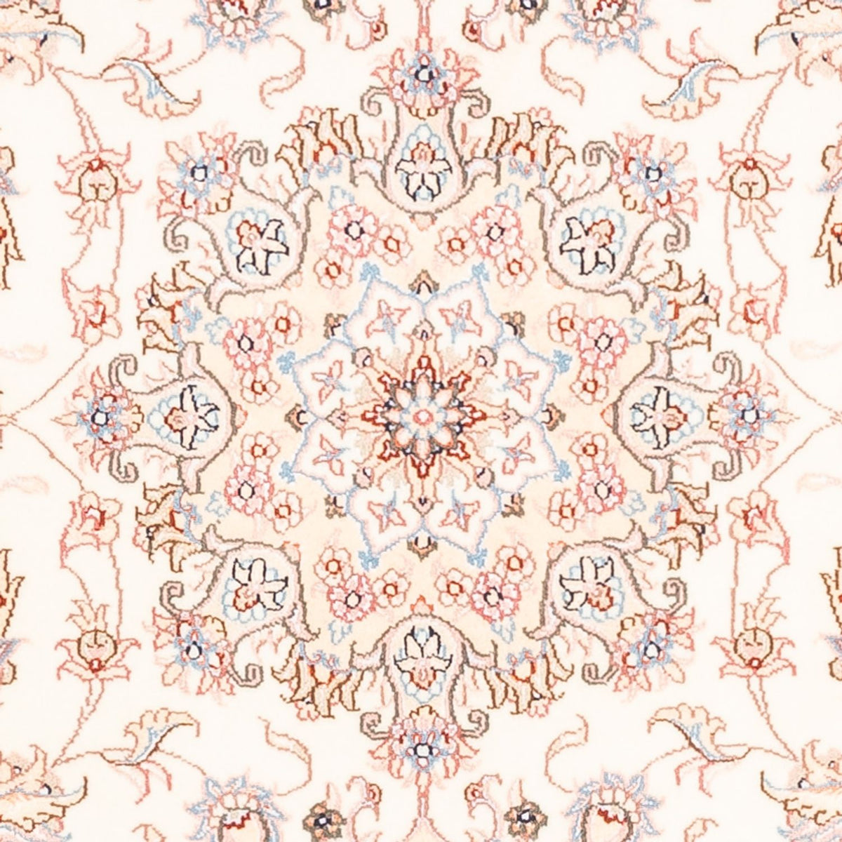 Dywan perski - Tabriz - 175 x 120 cm - kremowy