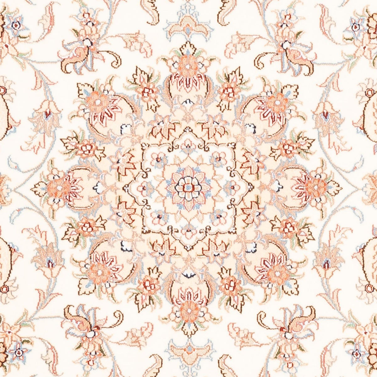 Dywan perski - Tabriz - 176 x 120 cm - kremowy