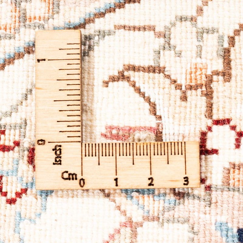 Dywan perski - Tabriz okrągły  - 153 x 150 cm - kremowy