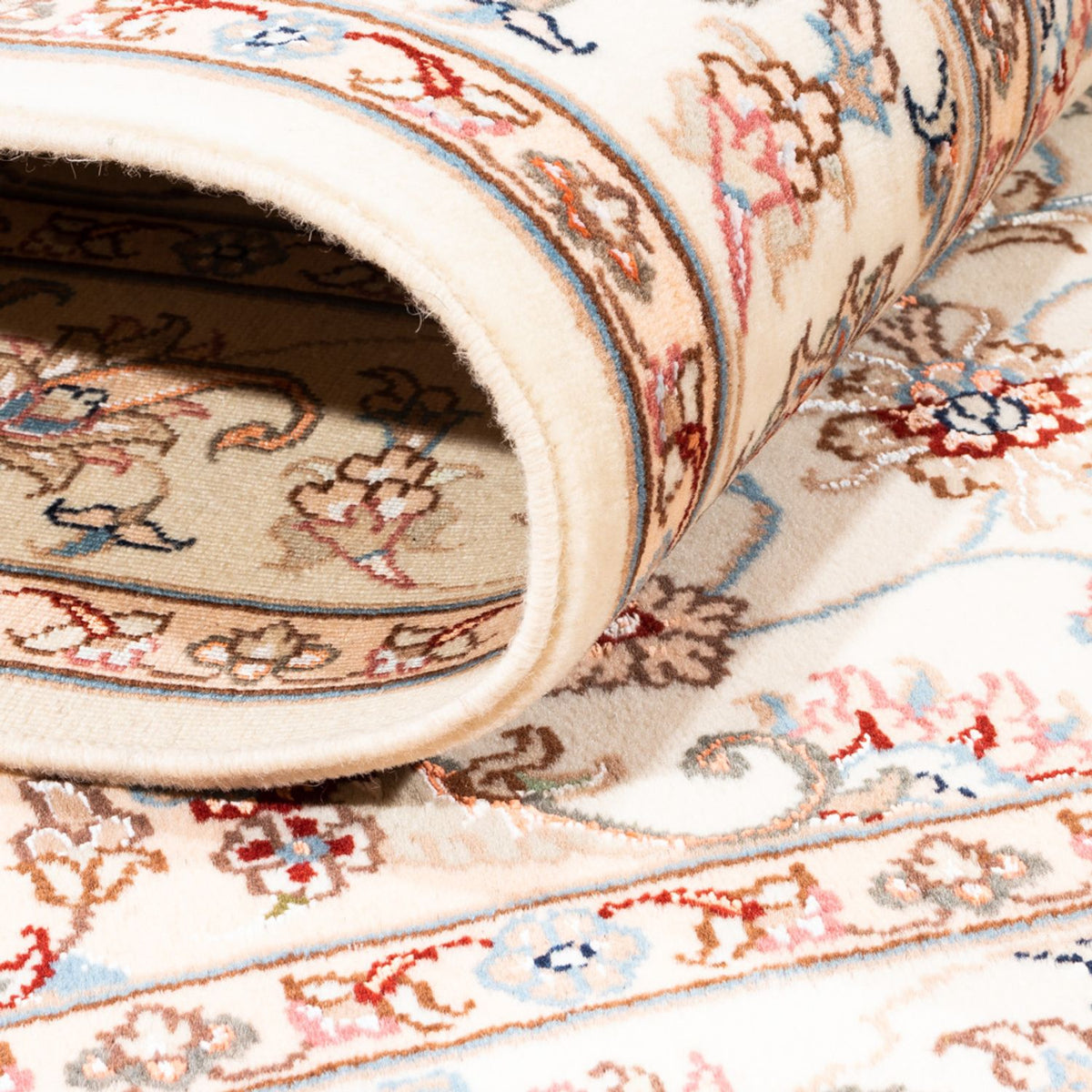 Dywan perski - Tabriz - 175 x 122 cm - kremowy