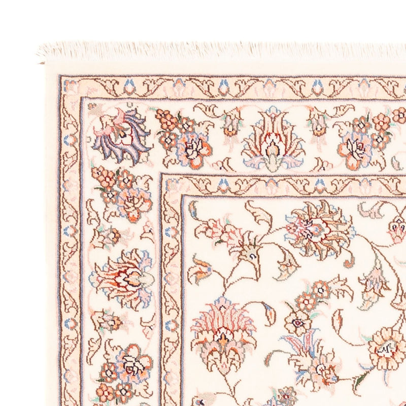 Dywan perski - Tabriz - 178 x 120 cm - kremowy