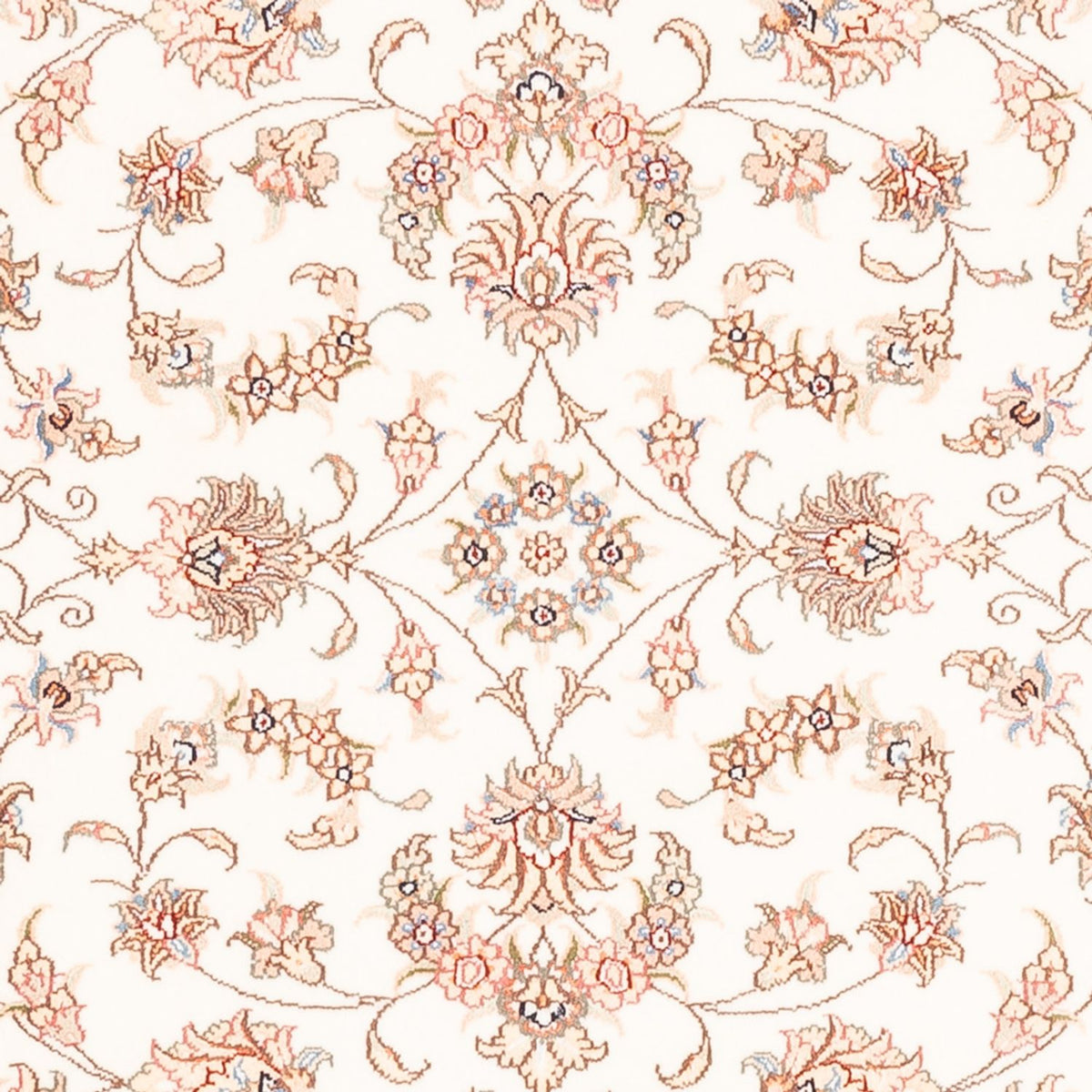 Dywan perski - Tabriz - 173 x 119 cm - kremowy