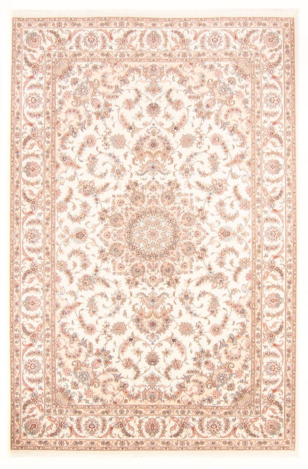 Perserteppich - Täbriz - Royal - 297 x 195 cm - creme