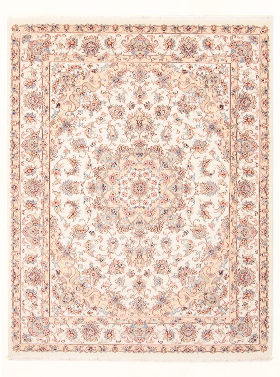 Perserteppich - Täbriz - Royal - 201 x 149 cm - creme